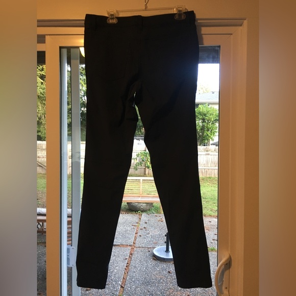 Inseam 33” Lululemon Grey Black (Stoney color?) 32” Waist ABC Pants Skinny - Picture 7 of 16